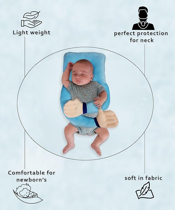 Baby Hugging Pillow for Head Shaping
