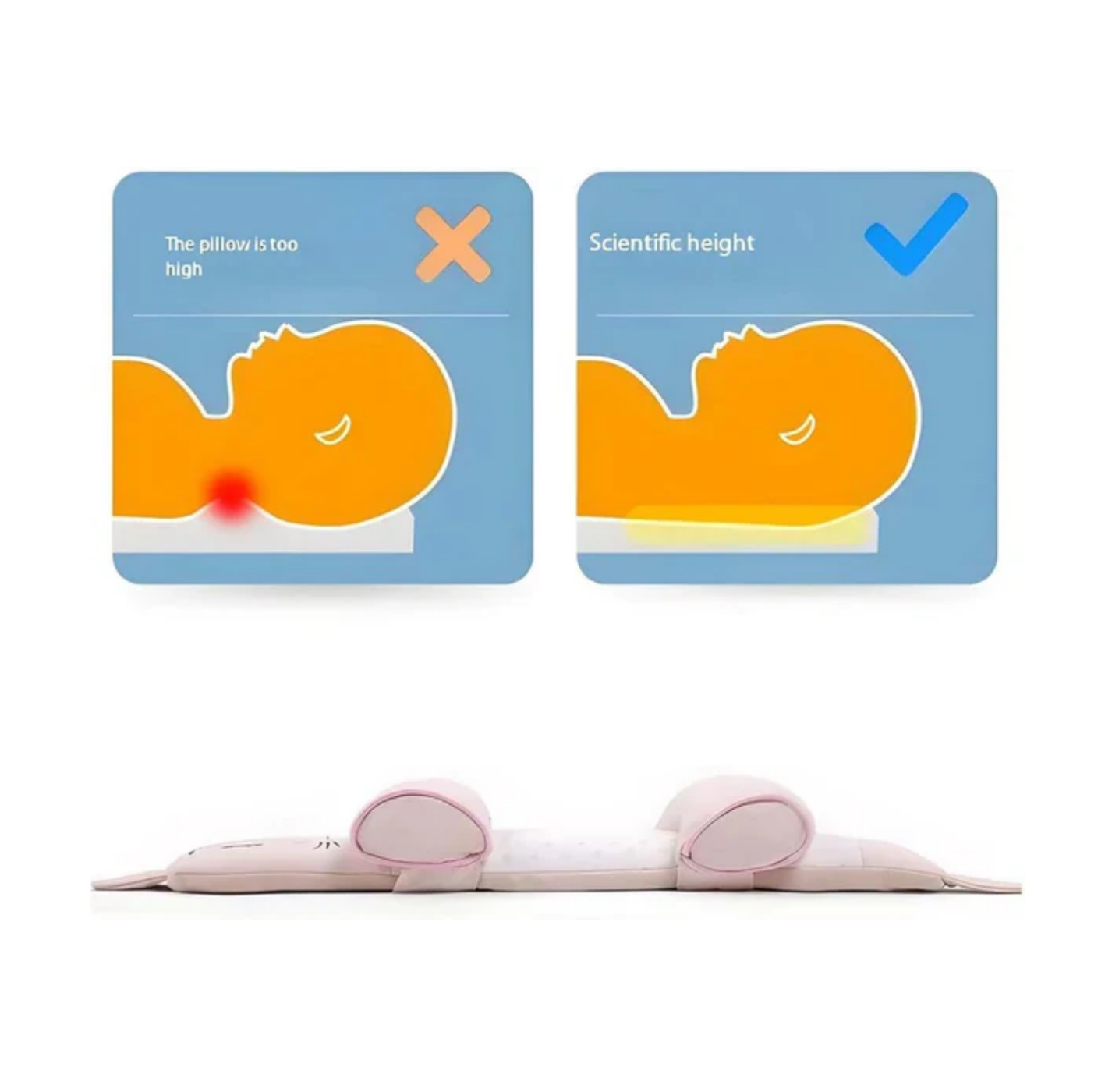 Baby Shaping Head Support Pillow