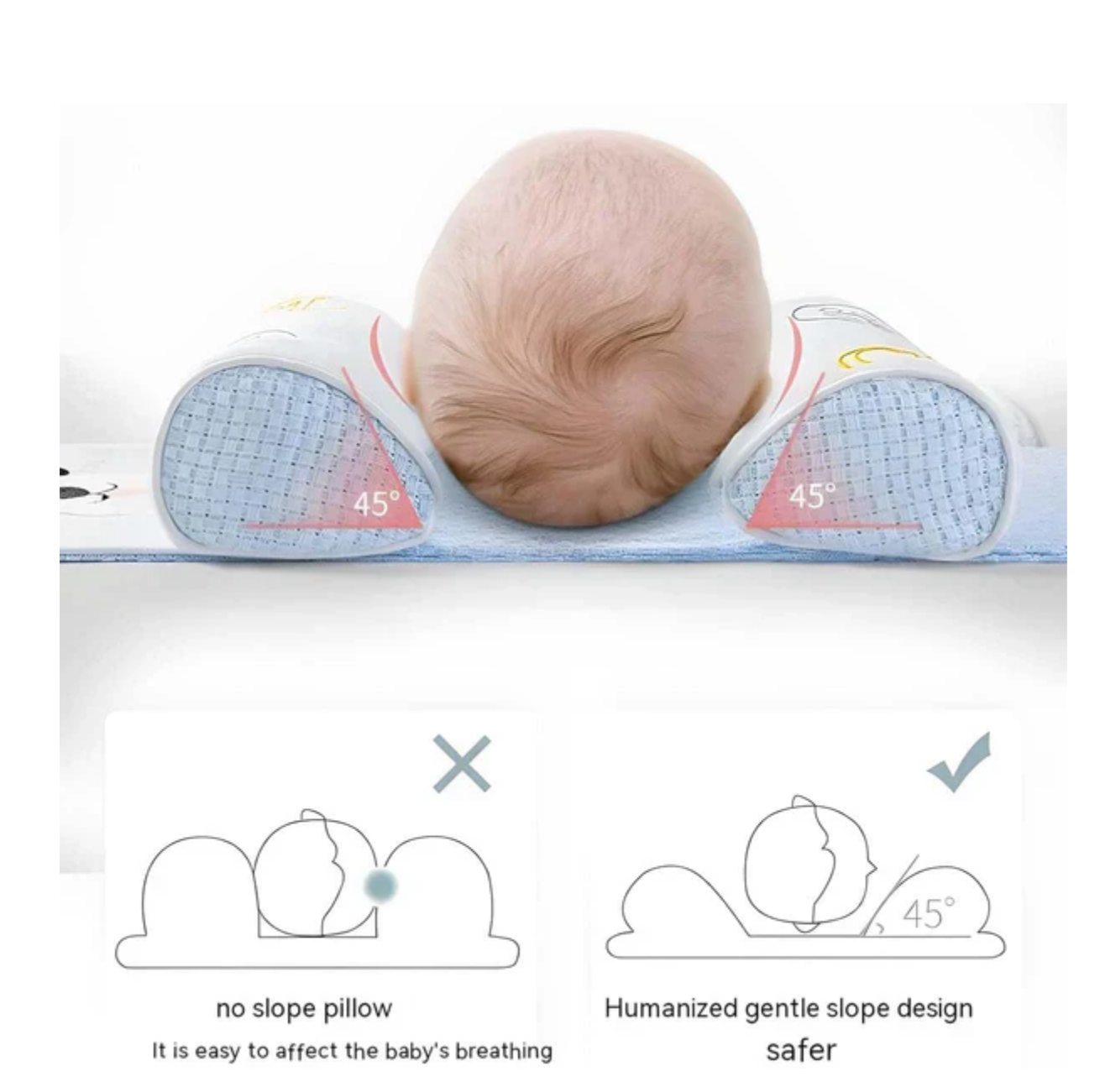 Baby Shaping Head Support Pillow